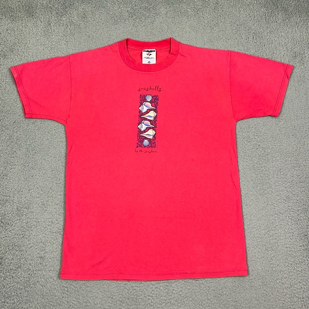Vintage Pink Sea Shells T-shirt